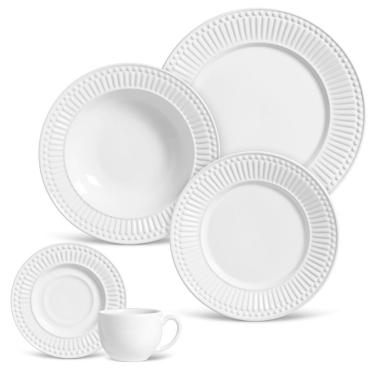 Imagem de Aparelho De Jantar 30 Peças Roma Branco Porto Brasil