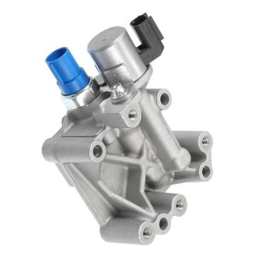 Imagem de Boxonly Válvula variável de motor VVT solenoide com sensor e junta compatível com Honda Accord Civic CR-V Crosstour e Acura ILX TSX Conjunto de válvula de carretel de substituição VTEC OE 15811-R40