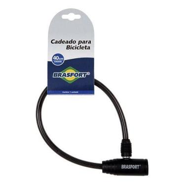 Imagem de Cadeado Para Bicicleta 40cm Brasfort 7015