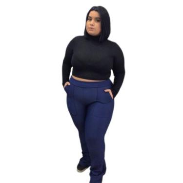 Imagem de Calça Flare Jaquard - Filha do Papai, Verde militar