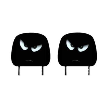 Imagem de Capas Elásticas Universais Divertidas Para Apoio De Cabeça De Carro Pa