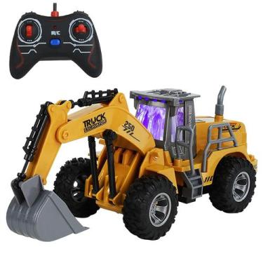 Imagem de Veículo de engenharia Rc de controle remoto, carros elétrico - Gloome 