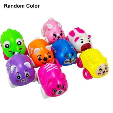 Imagem de Brinquedo magnético para carros, mini desenho animado, design de anima