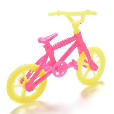 Imagem de Mountain Bike Mini Function Finger BMX 3 peças amarelas - Gloome Store