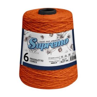 Imagem de Barbante Supremo Prediletto Cores Nº6 627 MT - Enovelar, 24 Cenoura
