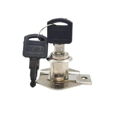 Imagem de Fechadura 17X22mm Sem Batente Renna Portas Armários 01 Peça