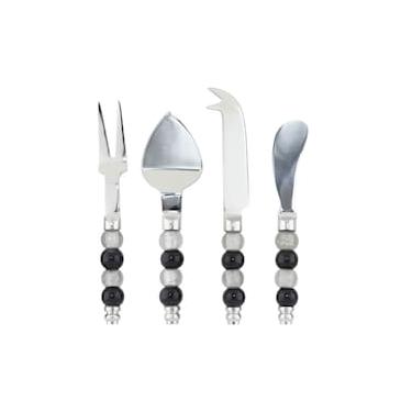 Imagem de Jogo de Facas para Queijo Fracalanza Joie de Vivre em Aço Inox 4 Peças
