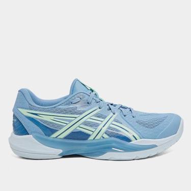 Imagem de Tênis Asics Powerbreak FF Masculino, Azul, Verde, 42