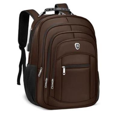 Imagem de Mochila Executiva Impermeável Notebook Faculdade Viagem Passeio Reforçada Anti Furto Casual 25L-Unissex