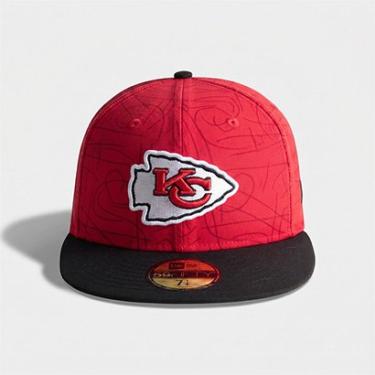 Imagem de Boné New Era 59FIFTY Fitted Kansas City Chiefs NFL Game 2025-Masculino