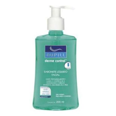 Imagem de Nupill derme control sabonete líquido facial 200ml