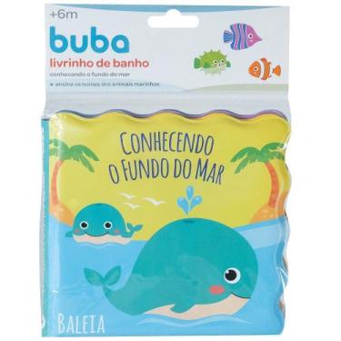 Imagem de Livrinho de banho conhecendo o fundo do mar - Buba