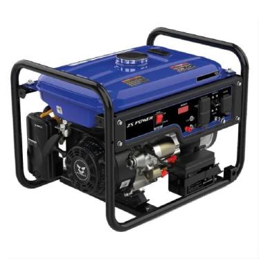 Imagem de Gerador de energia à gasolina zs power bivolt monofásico 13 litros