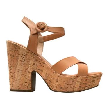 Imagem de Sandália Casual Via Scarpa Feminino - Look Dia & Noite, Nozes, 37