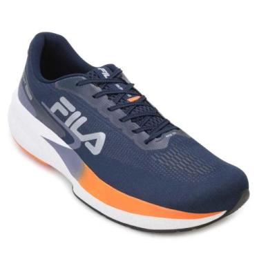 Imagem de Tênis Fila M-L Fastpace FL25, Marinho, Laranja, 48
