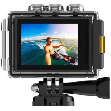 Imagem de Câmera Sport Action 4K 25 Fps Wi-Fi Mais Kit De Acessórios - Big 66