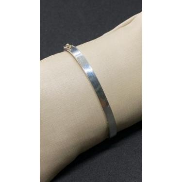 Imagem de Bracelete Quadrado Prata 0.925 - Taila Joias