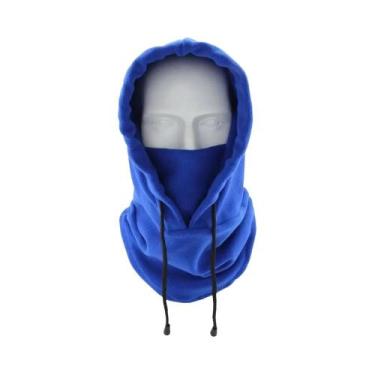 Imagem de Balaclava Unissex De Inverno Em Fleece Polar, Touca Corta-Vento, Másca