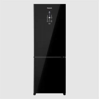 Imagem de Geladeira Panasonic Inverse Frost Free Inverter 511L BB71B Black Glass Preto 220V
