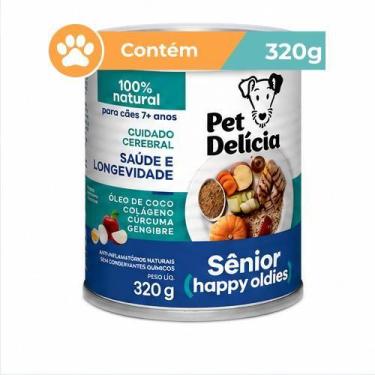 Imagem de Ração Úmida Pet Delícia Sênior Cães 7+ Anos 320g - Pet Delicia