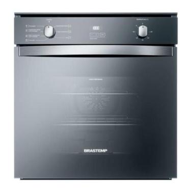 Imagem de Forno de Embutir Elétrico Brastemp 84L Espelhado com Convecção e Timer