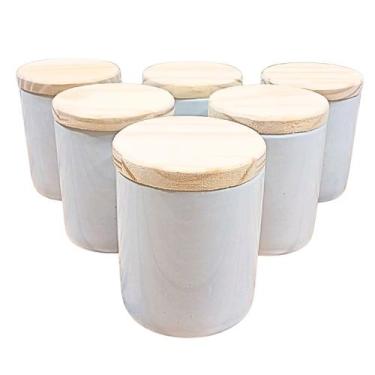 Imagem de Porta Condimentos Temperos 6 Potes Porcelana Cozinha (3) - Antilope De