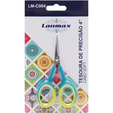 Imagem de Tesoura de Precisão 4 Polegadas Verde LM-C004 - Lanmax - no-brand
