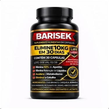 Imagem de Barisek Shot Natural Em Cápsulas Life Light 30 Unidades, Sem sabor