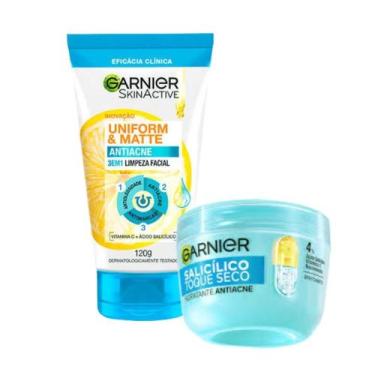 Imagem de Kit Sabonete Antiacne + Hidrat. Sal. - Garnier