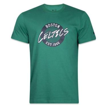 Imagem de Camiseta New Era Boston Celtics Nba Have Fun Circle Script
