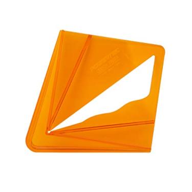 Imagem de POWERTEC Ferramenta localizadora de centro de plástico para quadrados, redondos, octógono e hexágono de 14 cm, ferramentas de medição para cavilhas de perfuração em furadeira, torno de madeira,