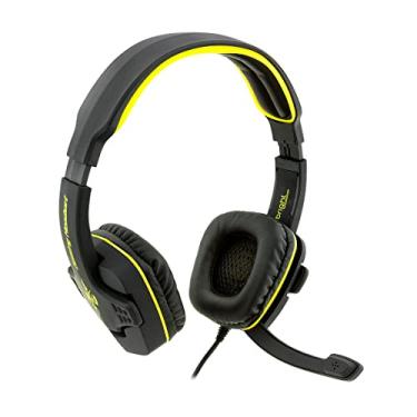 Imagem de Bright Headset Fone Gamer USB 7.1 áudio surround com haste regulável, controle de volume, microfone integrado, som virtual 7.1 e na captação de voz Preto
