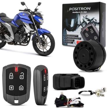Imagem de Alarme Moto Pósitron Duo Block Fx G8 Yamaha Fazer 150 250 XTZ 150 Crosser YBR 150 Factor 2018