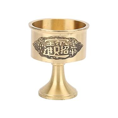 Imagem de Taças de vinho Vintage Latão Durável Robusto Polimento Bonito Bronze Cálice Cup para Coleção Cup Uso Diário