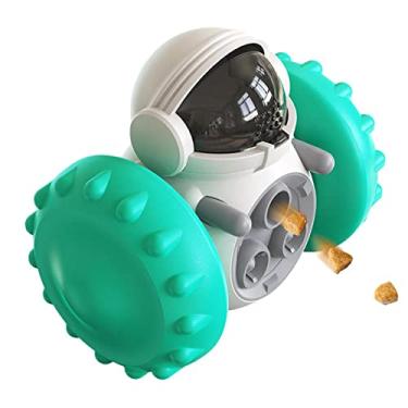 Imagem de Brinquedo de cachorro com vazamento de comida, brinquedos para cães de estimação, brinquedos interativos para cães - brinquedo interativo para cães e gatos, dispensador de alimentos, alimentador lento bola de petisco brinquedos Guanglu