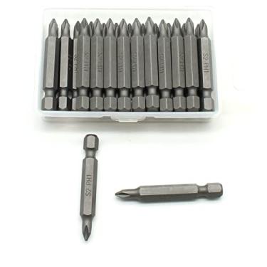 Imagem de TEMO 25 peças PH1 Impact Ready Phillips 2 Polegada Chave de Fenda Insert Bits Haste Sextavada