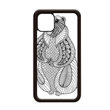 Imagem de Capa com imagem de rato grande animal para iPhone 11 Pro Max para Apple Mobile Case