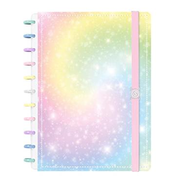 Imagem de Caderno Disco Inteligente G Color Vibes Impossível 80 Fls