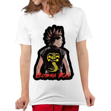 Imagem de Camiseta Cobra Kai Falcão Hawk Série Infantil Adulto Unissex - Hot Clo