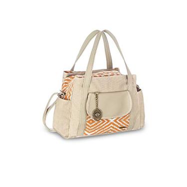 Imagem de Bolsa Maternidade Realeza Folk Laranja, Fazendo Arte, Laranja