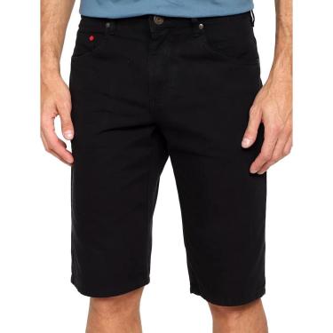 Imagem de Bermuda Forum Masculina Regular Sarja Thiago Preta-Masculino