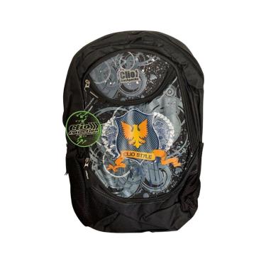 Imagem de Mochila Clio Style divisórias preta MM 1230 Masculina - Cinza-Masculino