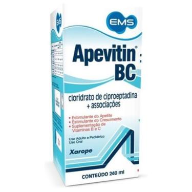 Imagem de SUPLEMENTO VITAMíNICO APEVITIN BC 240ML – EMS 