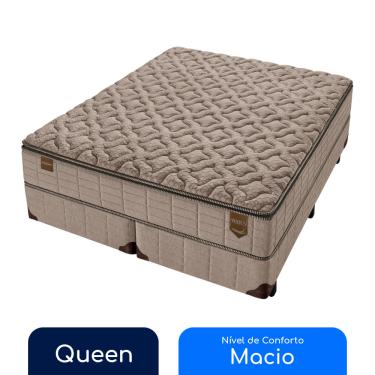 Imagem de Conjunto Box Queen Molas Ensacadas Americanflex Virtus 158x198x70cm