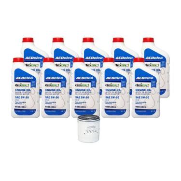 Imagem de Kit Troca de Óleo Chevrolet Camaro 6.2 V8 - ACDELCO