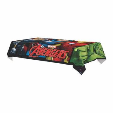 Imagem de Toalha de Mesa festa TNT Vingadores Decoração Marvel 1,40x1m - Piffer
