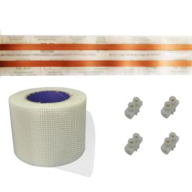 Imagem de Kit Eletrofita 2 Pistas 4 Metros 750V 15A - Eletrofitas