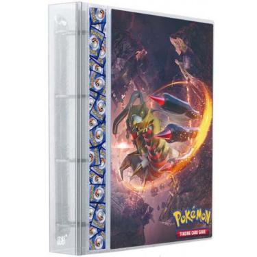 Imagem de Pasta Fichário Álbum Cristal Cartas Cards Pokémon Com 30 Folhas 9 Bols