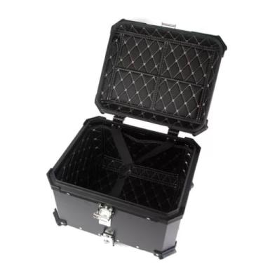 Imagem de Bau Moto Universal Traseiro 45l-t Preto Tronos Box