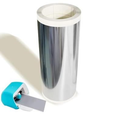 Imagem de Vinil inteligente permanente para máquina Cricut Joy, vinil YOFONE sem necessidade de tapete de corte (cromado prata)